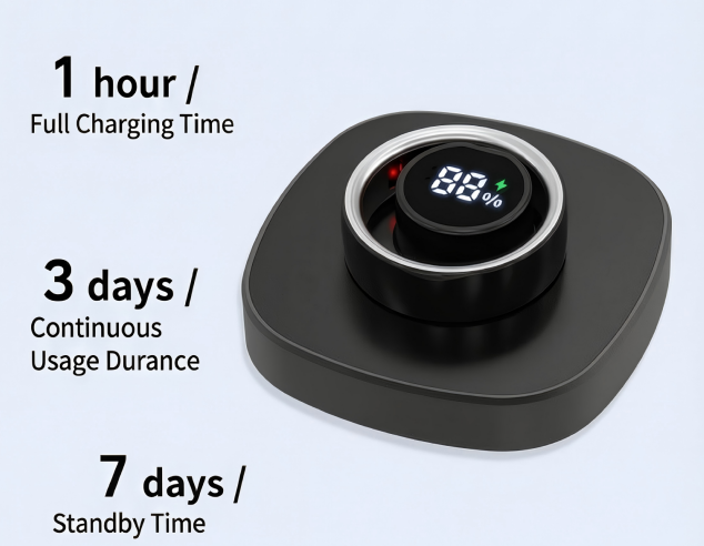 Smart Ring | Track Sleep, Heart Rate & Health 24H