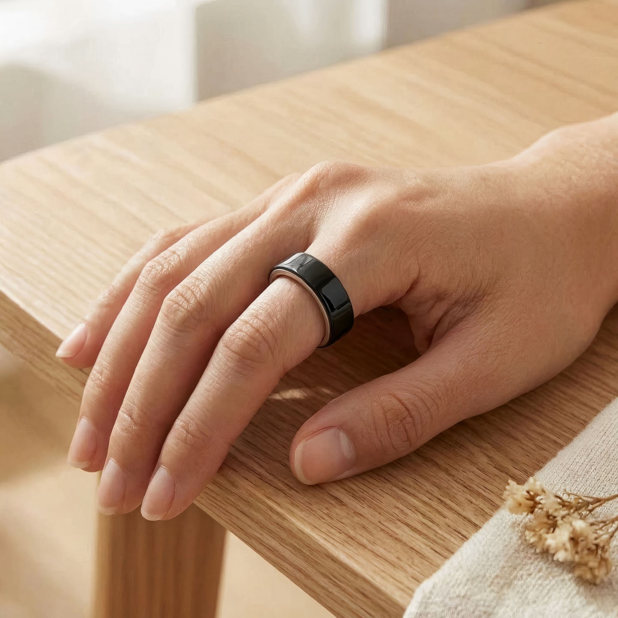 Smart Ring | Track Sleep, Heart Rate & Health 24H